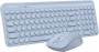 Клавиатура + мышь A4Tech Fstyler FG3300 Air2 клав:синий мышь:синий USB беспроводная slim Multimedia (id 39194)