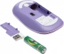 Мышь Acer OMR205 фиолетовый оптическая 1200dpi беспров. USB для ноутбука 3but (ZL.MCEEE.02K) (id 32302)