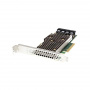 RAID-контроллер Broadcom MegaRAID 9460-16I SGL (05-50011-00 / 03-50011-30011) PCIe 3.1 x8 LP, SAS/SATA/NVMe, RAID 0,1,5,6,10,50,60, 16port(4* int SFF8643), 4GB Cache, 3516ROC, RTL {5}, (003600) (003648) (id 26255)