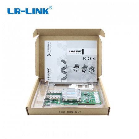 Сетевой адаптер PCIE 10GB FIBER 2SFP+ LREC9802BF-2SFP+ LR-LINK (id 32549)