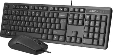 Клавиатура + мышь A4Tech KR-3330 клав:черный мышь:черный USB (id 39200)