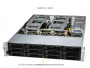 Серверная платформа Supermicro 2U SYS-621C-TN12R 2*LGA4677 / 16*DDR5 RDIMM / 12*3.5 NVMe/SATA/SAS / 2*PCIe 5.0 x16 FHHL / 4*PCIe 5.0 x8 FHHL / 2*PCIe 5.0 x4 NVMe M.2 / 2*1GbE RJ45 / TPM / 2*1200W 12 SATA config, GPU support (id 56407)