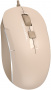 Мышь A4Tech Fstyler FM26 бежевый/коричневый оптическая 1600dpi USB для ноутбука 4but (FM26 USB (CAFE LATTE)) (id 39984)