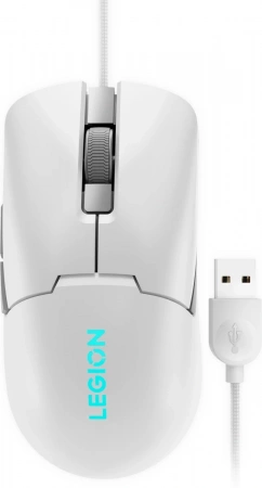 Мышь Lenovo Legion M300s RGB Gaming белый оптическая 8000dpi USB2.0 (GY51H47351) (id 39219)