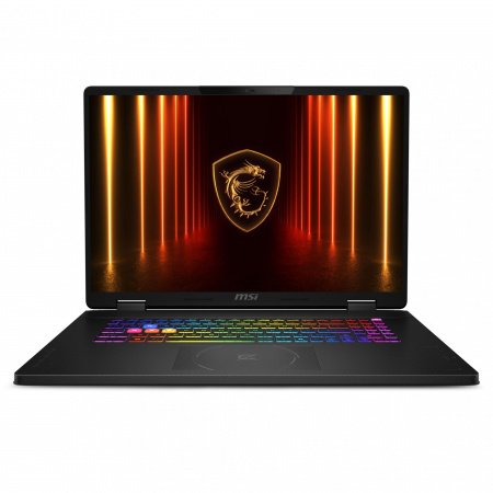 Ноутбук MSI Crosshair 18 HX AI A2XWGKG-022XRU Intel Core Ultra 9 275HX / 32GB DDR5 / SSD 1TB / 18" (2560x1600) IPS, 240Hz, 500nits / NVIDIA GeForce RTX 5070 8GB / 1x Thunderbolt 4 / LAN / WiFi / BT / CAM / 90Whr / 240W ext / NoOS / Black / 1Y (id 38668)