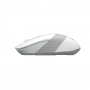 Клавиатура + мышь A4Tech Fstyler FG1010 клав:белый/серый мышь:белый/серый USB беспроводная Multimedia (FG1010 WHITE) (id 39184)