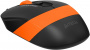 Мышь A4Tech Fstyler FM10S черный/оранжевый оптическая 1600dpi silent USB 3but (FM10S USB ORANGE) (id 39443)