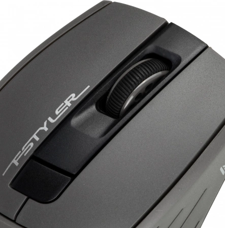 Мышь A4Tech Fstyler FG30S серый оптическая 2000dpi silent беспров. USB 6but (FG30S GREY) (id 39819)