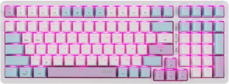 Клавиатура Acer OKW304 механическая белый USB for gamer LED (ZL.KBDCC.01V) (id 31737)