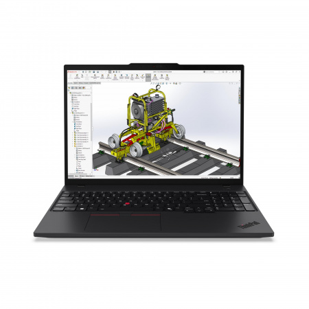 Ноутбук Lenovo ThinkPad P16s G4 AMD Ryzen AI 7 350 / 32GB / 1TB SSD / 16" (3840x2400) OLED Touch, 400nits, Glossy, 100% DCI-P3 / AMD Radeon 860M / 2*USB4 / Fingerprint / LAN / WiFi / BT / CAM / Eng BacklitKB / 86WHr / NoOS / Black / 1Y (id 57479)