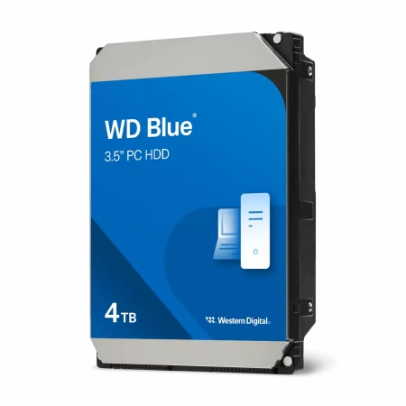 Жесткий диск HDD WD SATA3 4TB Blue 5400 RPM 64Mb 1 year warranty (id 41659)