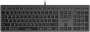 Клавиатура A4Tech FX60H серый USB slim LED (FX60H GREY/WHITE) кабель 1.5м (id 58839)