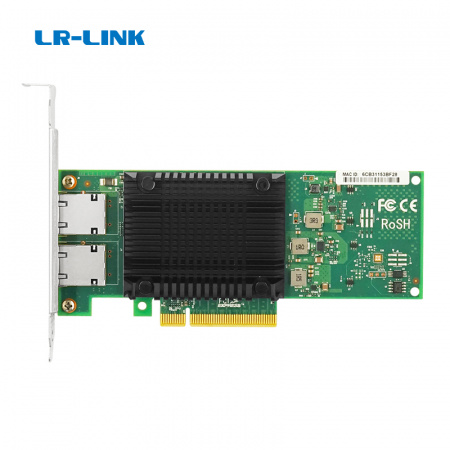 Сетевой адаптер LR-LINK LRES1012PT Intel X710 AT2 PCI-E 3.0 x8 10GB 2 X RJ45 X710-T2L (id 35574)