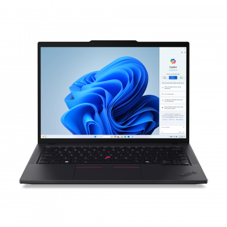 Ноутбук Lenovo ThinkPad T14 Gen 5 Intel Ultra 5 125H / 16GB / 512Gb SSD / 14" 2240x1400 AG IPS,300nits,1500:1,45%NTSC / Intel Arc Graphics / LAN / WiFi / BT / TPM / FRP / LTE / Thunderbolt / BacklitKB / CamRGB+IR / DOS / 1Y (21MLA02LCD) (id 39597)