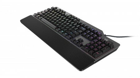 Клавиатура Lenovo Legion K500 RGB механическая черный USB Multimedia for gamer LED (подставка для запястий) (id 39205)