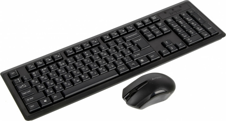 Клавиатура + мышь A4Tech V-Track 4200N клав:черный мышь:черный USB беспроводная Multimedia (id 39203)