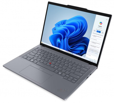 Ноутбук Lenovo ThinkPad T14 Gen5 Intel Ultra 7 155U / 16GB / 512Gb SSD / 14"1920x1200 IPS AG 400nits, 1000:1, 45%NTSC/ Intel Graphics/ LAN/WiFi/BT/TPM /FRP/ Thunderbolt /CamRGB+IR/52,5Wh/BacklitKB/ Windows11Pro/ Grey/1Y (21ML0089US) ( (id 41426)