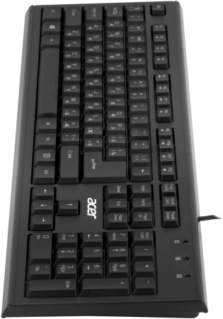 Клавиатура/ Клавиатура ACER OKW120 Wired USB black (id 27296)