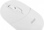 Мышь Acer OMR301 белый оптическая 1600dpi беспров. BT/Radio USB 4but (ZL.MCECC.01U) (id 32270)