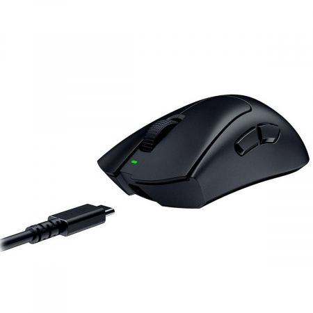 Мышь Razer DeathAdder V3 HyperSpeed черный оптическая 6400dpi беспров. USB 6but (RZ01-05140100-R3G1) (id 37434)