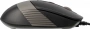 Мышь A4Tech Fstyler FM10 черный/серый оптическая 1600dpi USB 4but (FM10 GREY) (id 39447)