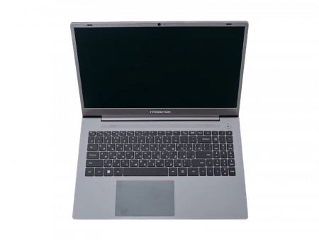 Ноутбук Гравитон Н15А-Б AMD Ryzen 7 7730U / 16GB DDR4 / 512GB SSD M.2 / 15.6" FHD (1920x1080) IPS, Anti-Glare, 300nits / AMD Radeon Graphics / LAN / WiFi / BT / CAM / BacklitKB / 56WHr / 65W ext / NoOS / Grey / 1 год гарантии (id 54954)