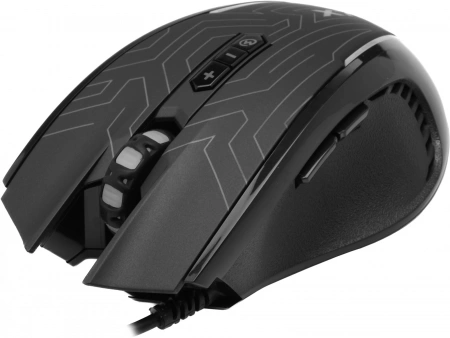 Мышь A4Tech X87 черный оптическая 2400dpi USB 8but (X87 (MAZE)) (id 39320)
