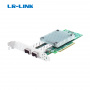 Сетевой адаптер PCIE 10GB FIBER 2SFP+ LREC9812BF-2SFP+ 94F2403 LR-LINK (id 32551)