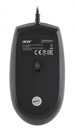 Клавиатура + мышь Acer OMW141 клав:черный мышь:черный USB (ZL.MCEEE.01M) (id 27212)