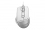 Мышь A4Tech Fstyler FM45S Air белый/серебристый оптическая 2400dpi silent USB 7but (FM45S AIR USB (SILVER WHITE)) (id 39941)