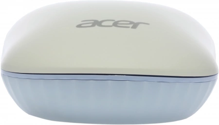 Мышь Acer OMR205 белый/голубой оптическая 1200dpi беспров. USB для ноутбука 3but (ZL.MCEEE.02H) (id 32299)