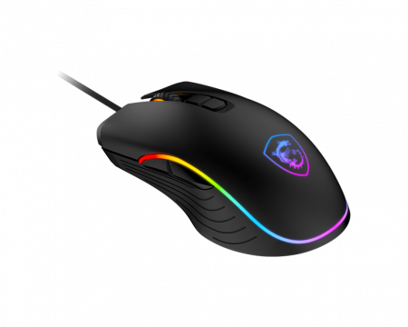 Мышь проводная Mouse MSI FORGE GM300, Wired, 118g, DPI 7200, Symmetrical design, RGB LED, black (id 33914)