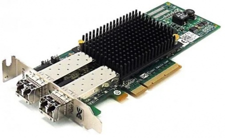 Emulex  LPE35002, Dual Port 32GB Fibre Channel HBA, Low Profile ( 540-BFFJ ( AG HBA)) (id 48611)