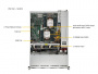 Серверная платформа Supermicro 2U SYS-622B-TRT 2*LGA4710 up to 350W / 16*DDR5 RDIMM / 4*3.5 SAS/SATA + 4*3.5 SAS/SATA/NVME / 2*LP Gen5 x8 + 4*LP Gen5 x16 / 2*M.2 2280-110 NVME / IPMI 2.0 / 2*10GbE BASE-T / VGA / 2*1200W (id 60421)