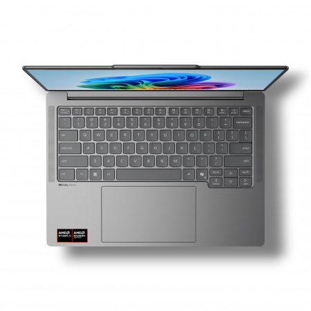 Ноутбук Lenovo IdeaPad Pro 5 14AGP11/ AMD Ryzen AI 7 450/ 24Gb LPDDR / 1Tb/ 14" (2880x1800) OLED 500nits,100%,120Hz/AMD Radeon Graphics/ WiFi/ BT/ TPM/ FHDCam+IR/ 92.5Wh/ NoOS/ LunaGrey /1Y(83SG0005RK)(id 58059)