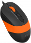 Мышь A4Tech Fstyler FM10S черный/оранжевый оптическая 1600dpi silent USB 3but (FM10S USB ORANGE) (id 39443)