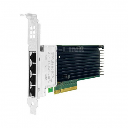 Сетевой адаптер LR-LINK LRES1013PT Intel X710 TM4 PCI-E 3.0 x8 10GB 4X RJ45 X710-T4L (id 55766)