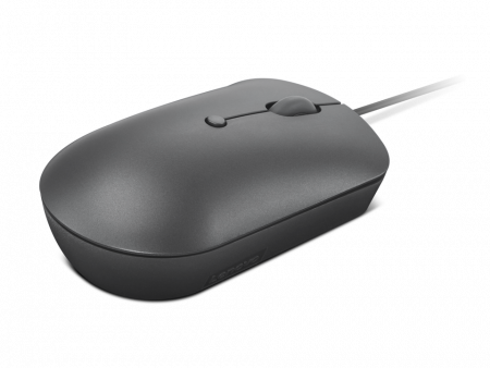 Мышь Lenovo 540 темно-серый оптическая 2400dpi USB2.0 (GY51D20876) (id 39217)