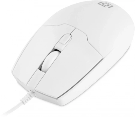 Мышь Оклик 147M белый оптическая 2000dpi USB 4but (1868746) (id 56242)