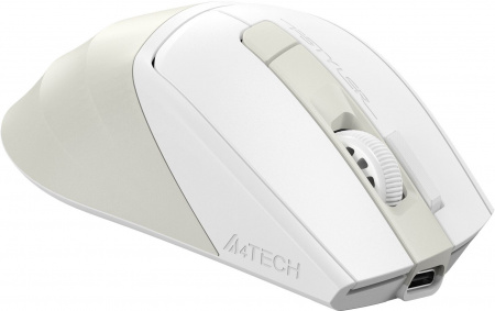 Мышь A4Tech Fstyler FG45CS Air бежевый оптическая 2000dpi silent беспров. USB для ноутбука 7but (FG45CS AIR USB (CREAM BEIGE)) (id 40000)