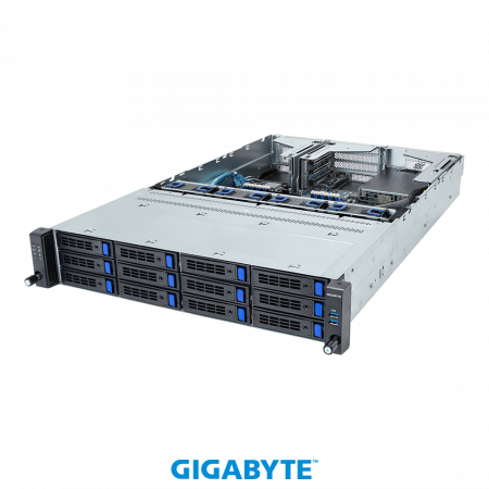 Gigabyte Server Platform R263-S30 / 2U / 1xIntel (Gen 4/5) / 1xHS / 16xDIMM / 12xLFF SAS/SATA + 1xM.2 PCIe Gen3 / 1x1GbE / 2xOCP 3.0 / 4xFHHL / 2x1600W / Rails / 1Y (id 60660)