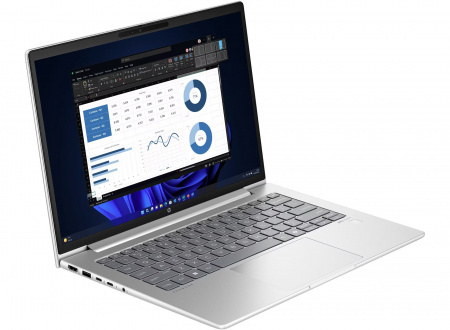 Ноутбук HP ProBook 440 G11 Intel Ultra 7 155U / 16GB DDR5 / 512GB SSD / 14" 1920x1200 IPS, 300nit, AntiGlare, 45% NTSC / Intel Graphics / LAN / WIFI / BT / TPM / FingerPrint / CamFHD / 56Wh / Backlit Keyboard / No OS / Silver / 1 год гарантии (id 37711)