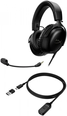 Гарнитура игровая HyperX Cloud III Black (727A8AA) (id 17849)