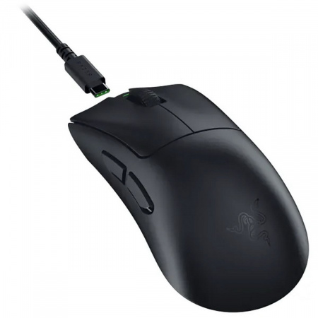 Мышь Razer DeathAdder V3 HyperSpeed черный оптическая 6400dpi беспров. USB 6but (RZ01-05140100-R3G1) (id 37434)