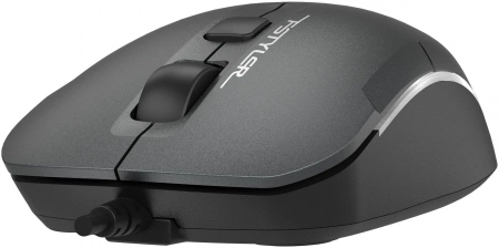 Мышь A4Tech Fstyler FM26 серый/черный оптическая 1600dpi USB для ноутбука 4but (FM26 USB (SMOKY GREY)) (id 39985)