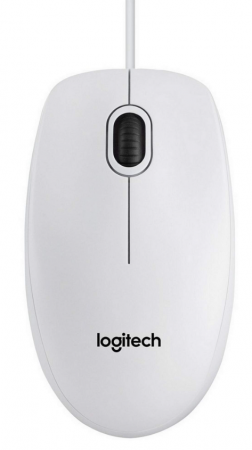 Мышь Logitech B100 Optical Mouse USB 1000dpi White (910-003360) (id 5324)