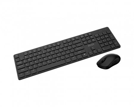 Клавиатура и мышь Keyboard and Mouse MSI FORGE K200 Combo, Wireless, Black (id 35975)