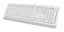 Клавиатура + мышь A4Tech Fstyler F1010 клав:белый/серый мышь:белый/серый USB Multimedia (F1010 WHITE) (id 39173)