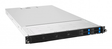 ASUS RS501A-E12-RS4U, 1U, 1x SP5 LGA6096 (450W), 24x DDR5 6400 4800, 4 x 2.5'' hsb SATA SAS* NVMe, 2 x M.2 PCIe SATA up to 22110, 3x PCIe x16* + 1x OCP3.0, 1x Mgmt port + 1 x 2-Port Intel I350 1GbE LAN, 1+1 1600W (id 41351)