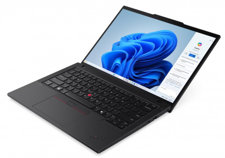Ноутбук Lenovo ThinkPad T14 G5/ AMD Ryzen 7 PRO 8840U /32Gb/ 512Gb/ 14"(1920x1200) IPS 400nits AG 45% NTSC,60Hz,Touch/ AMD Radeon Graphics/ LAN/ WiFi/ BT/ TPM/ Thunderbolt/ FPR/ HDCam+IR/ BKLTKB/ 52.5Wh/ Win11Pro/ Black /1Y(21MC004YUS) (id 55614)